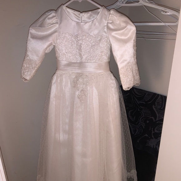 Beautiful Ivory Christening Gown- 18 months - Picture 1 of 3